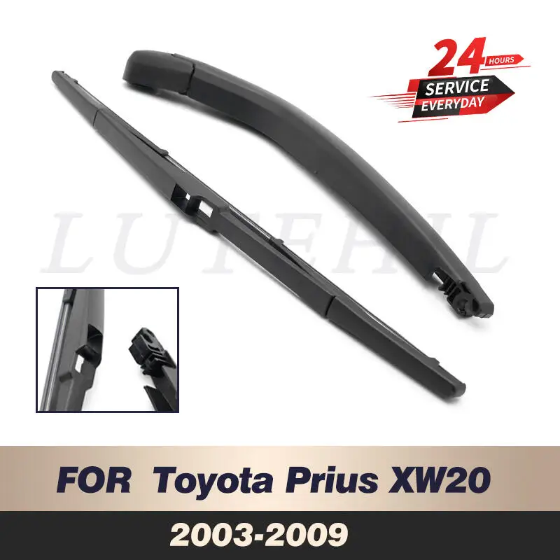 

Wiper 16" Rear Wiper Blade & Arm Set Kit For Toyota Prius XW20 2003-2009 Windshield Windscreen Window