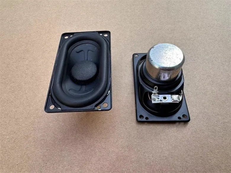 GHXAMP JBL FLIP 7用長方形(80x45mm)ネオジムフルレンジスピーカー2個
