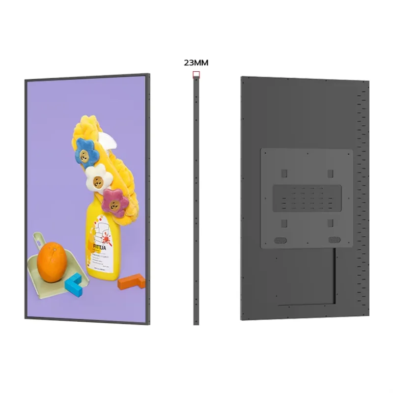 Professional manufacturing OEM OEM LCD advertising screen restaurant white black Cms cloud digital signage 32 43 55 65 inches