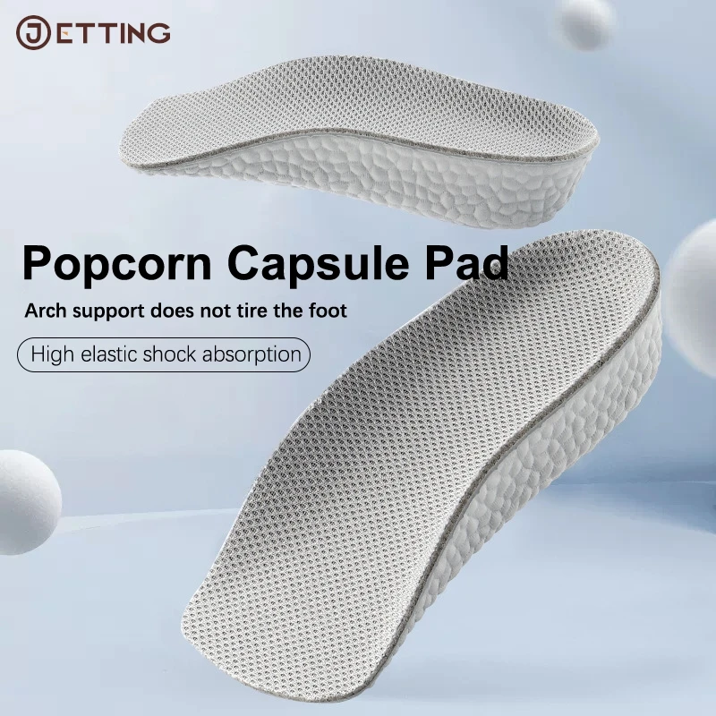 1 Paar Hoogte Verhoging Inlegzolen Voor Mannen Vrouwen Schoenen Platte Voeten Steunboog Orthopedische Inlegzolen Sneakers Hak Lift Boost Schoen Pads