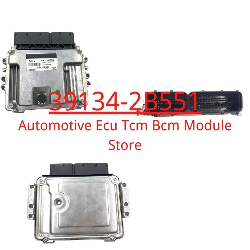 

39134-2B551 For KIA Rio Original New ECU Car Engine Computer Board Electronic Control Unit 391342B551 MEG17.9.12 E90B