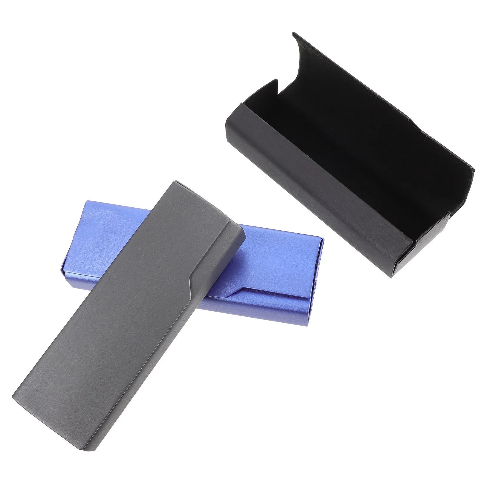 

3 Pcs Glasses Case Holder Portable Sunglasses Bag Made of Artificial and Wood Eyeglasses Cases Man