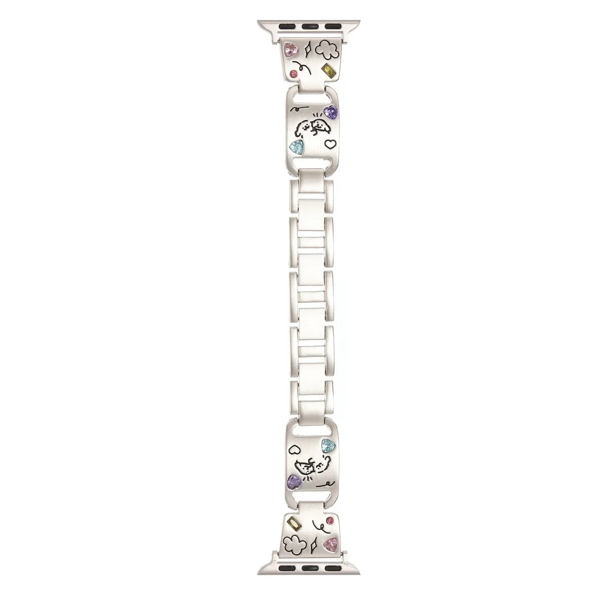 Watch Band Fir iWatch 42/44/45/46/49mm 38/40/41mm Metal Fashion Watch Band Fir Watch Serie Ultra2 Serie 10/9/8/7/6/5/4/3/2/1_voghion.com