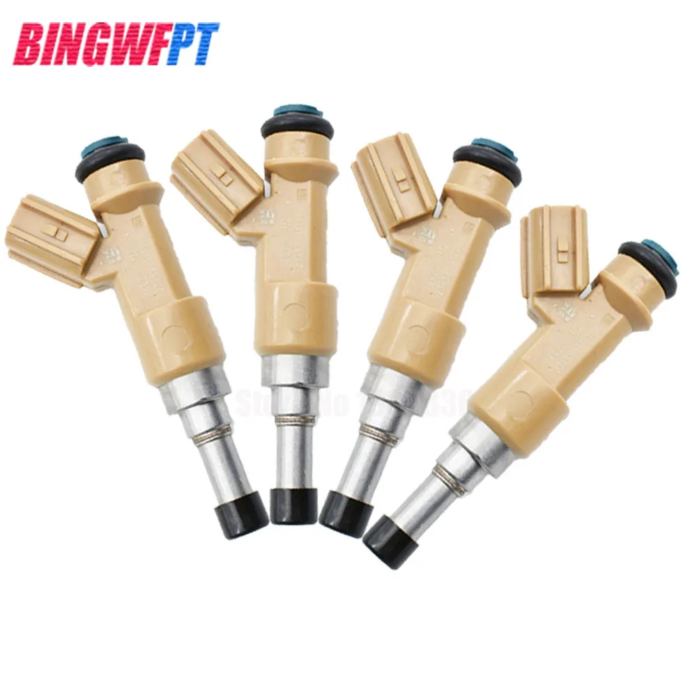 

4PCS Fuel Injector Nozzle For TOYOTA Land Cruiser Prado 23250-31100 23250 31100 2325031100 23209-39215 23209 39215 2320939215