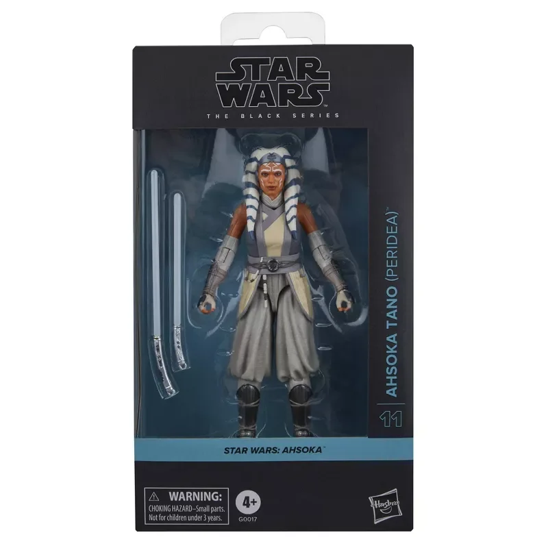 En Stock Original Hasbro Star Wars Ahsoka Tano Peridea la serie negra figura de Anime modelo de figura de acción colección juguetes niños