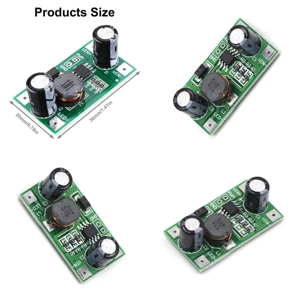 

31BA 5Piece LED Driver, 2W/3W Module LED Driver Board With PWM Brightness Control For Creative Lighting Enthusiasts
