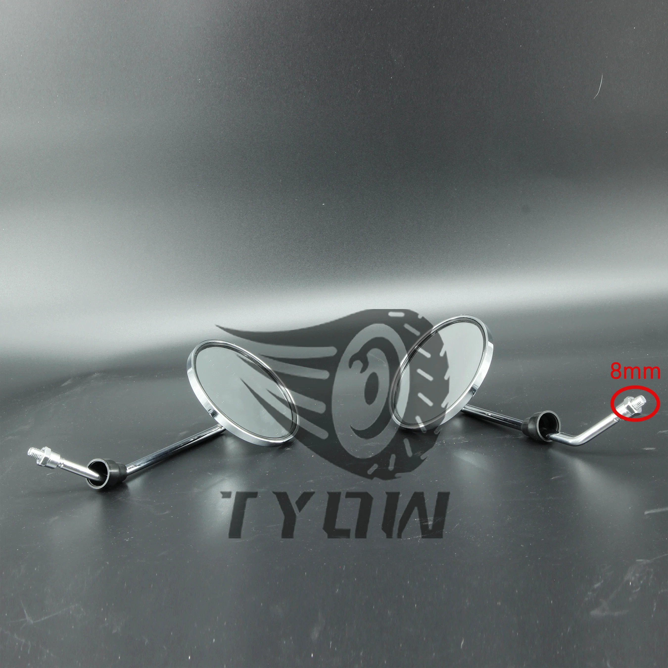 Z50 Rear view mirror Reversing Side Mirror Motorcycle retrovisor For Monkey Z50 Mini Trail Bike