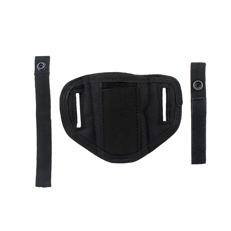 Coldre tático de nylon 600d, coldre de transporte oculto, cinto de desgaste, bolsa de arma de airsoft para pistolas subcompactas compactas