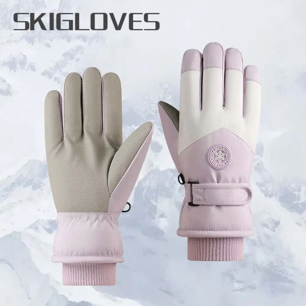 Touchscreen Gloves Skiing Gloves Full Finger Riding Winter Warm Gloves Motorcycle Accessories Mobile Phone Touch Screen