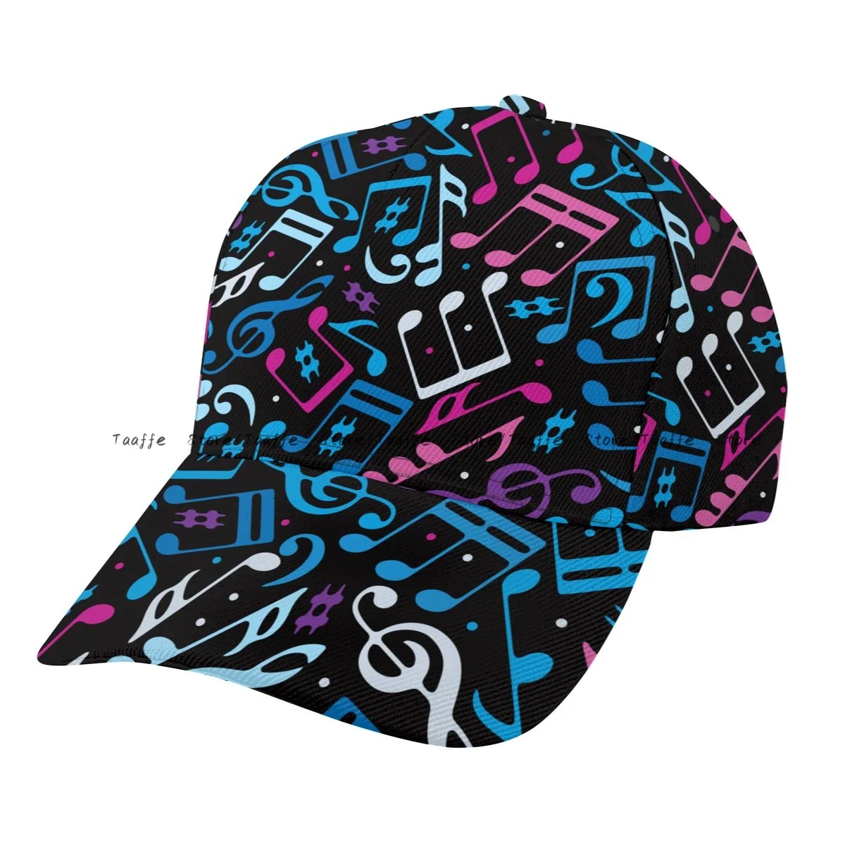 

Colorful Dotted Musical Notes Bandanas Hairband Head Tie Sports Headband for Running Tennis Karate Athletics Brief Style