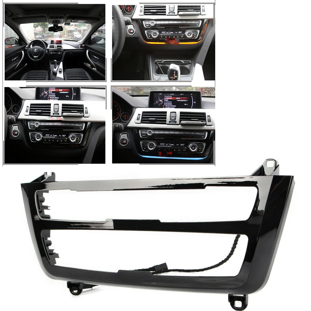 

Radio LED Dashboard Center Console Trim A/C Panel Light Dash Board Lamp Frame For BMW 3 4 Series F30 F35 F32 F33 M3 2012-2019