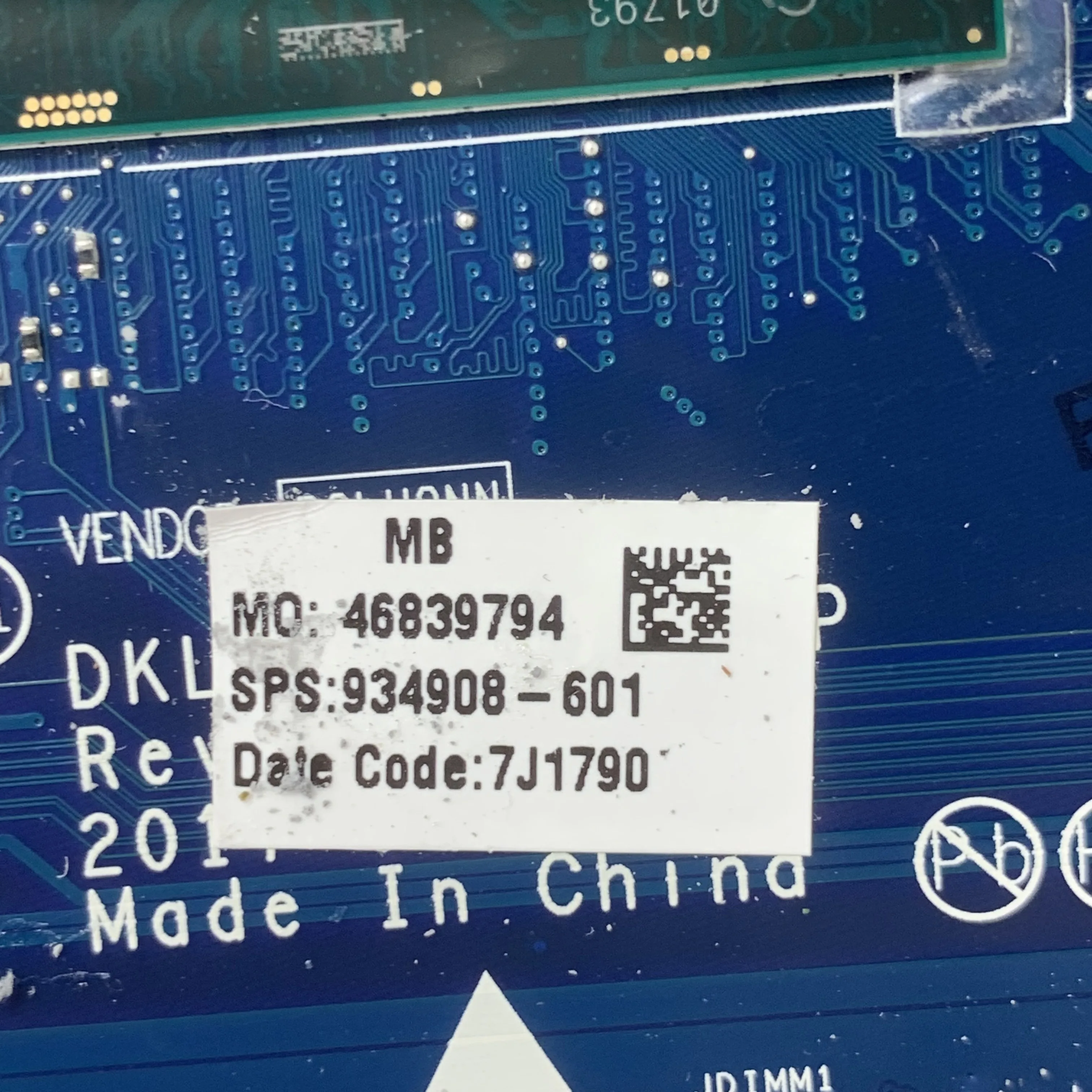

934908-601 934908-501 934908-001 LA-E802P Mainboard For HP 15-BS 250 G6 Laptop Motherboard W/ SR3LA I5-8250U CPU 100% Tested OK