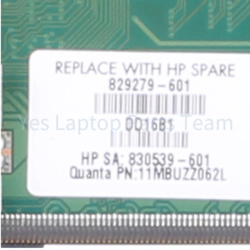 Imagem -05 - Laptop Motherboard para hp Pavilion Dax1bdmb6f0 100 Testado Notebook Motherboard 17-ab 17-g 830539601 I7-6500u 940m