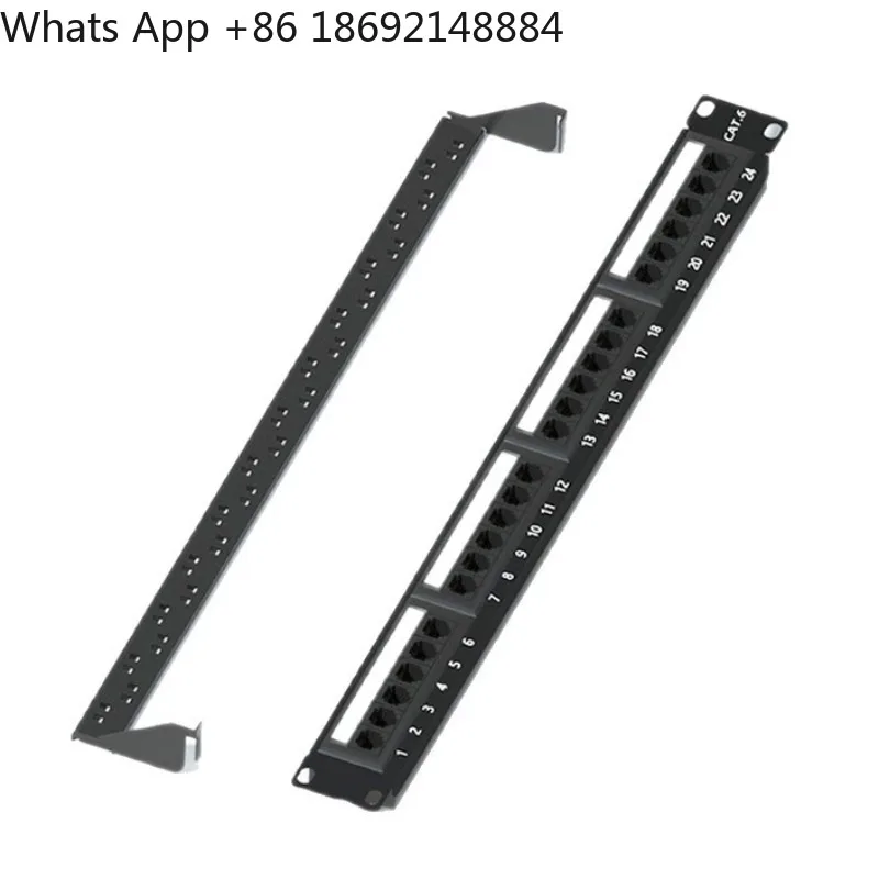 

Integrated Gigabit 1U Super Class 5 Class 6 12/24/48 Unshielded Network Distribution Frame