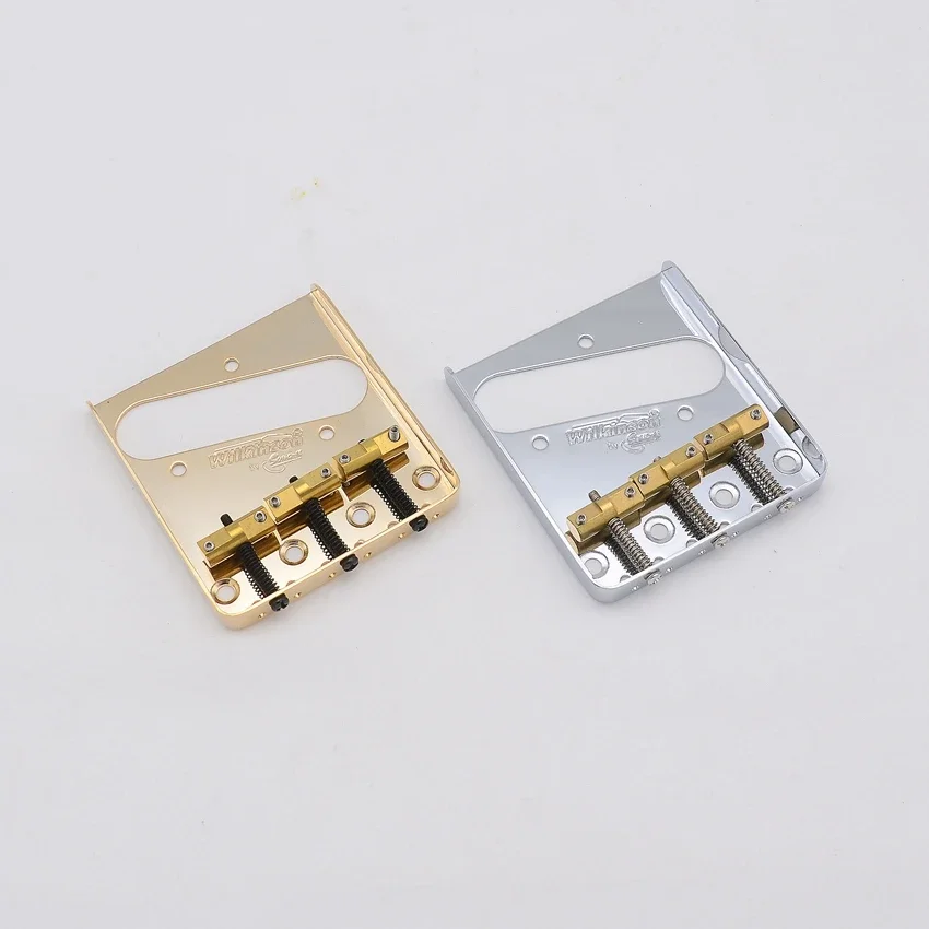 

1 комплект, оригинальный винтажный гитарный бридж Wilkinson WTB с латунными седлами для TELE