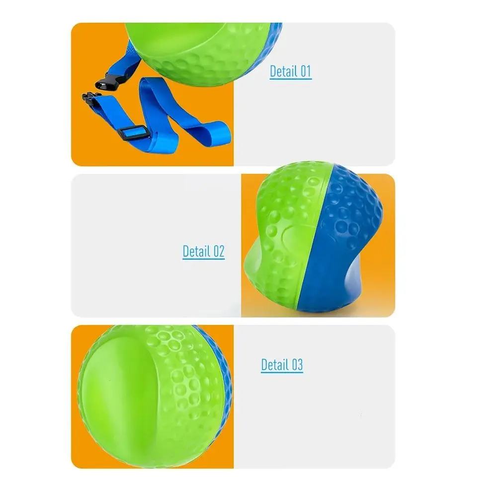

Posture Corrector Golf Swing Trainer Gesture Correction Training Tools Golf Double Color Connect Ball Beginner Level