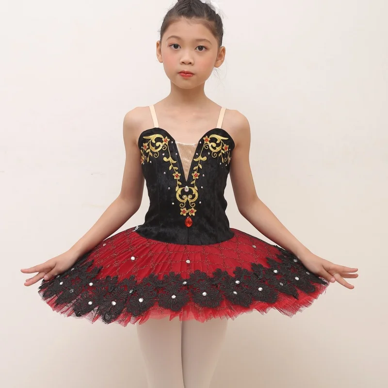 

PD06086 Camisole Ballet Dress for Adult and Children Swan Lake Tutu Girls Performance Costume