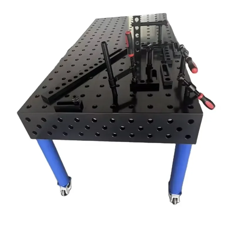 

New Hot Sale 2D Flexible Welding Table D16/D28 Series Modular Cast Iron Welding Platform Customizable for Workshop Clamping