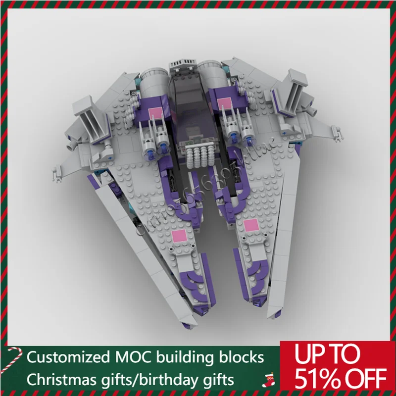 

728 шт., Лидер продаж, космическая серия, межзвездный космический корабль, модель Moc, строительные блоки, оригинальность, сборка, кирпичи, игрушки на день рождения, подарки