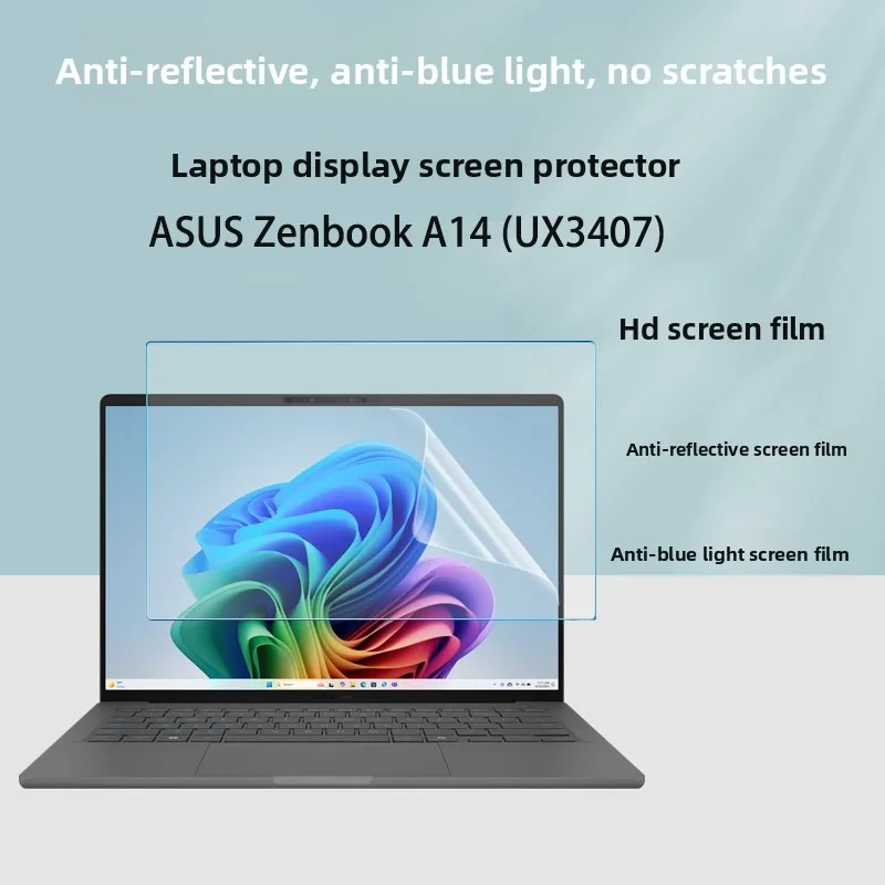 For 14inch ASUS Zenbook 14 UX3405 UM3406 Notebook computer display high-definition screen eye protection film keyboard film