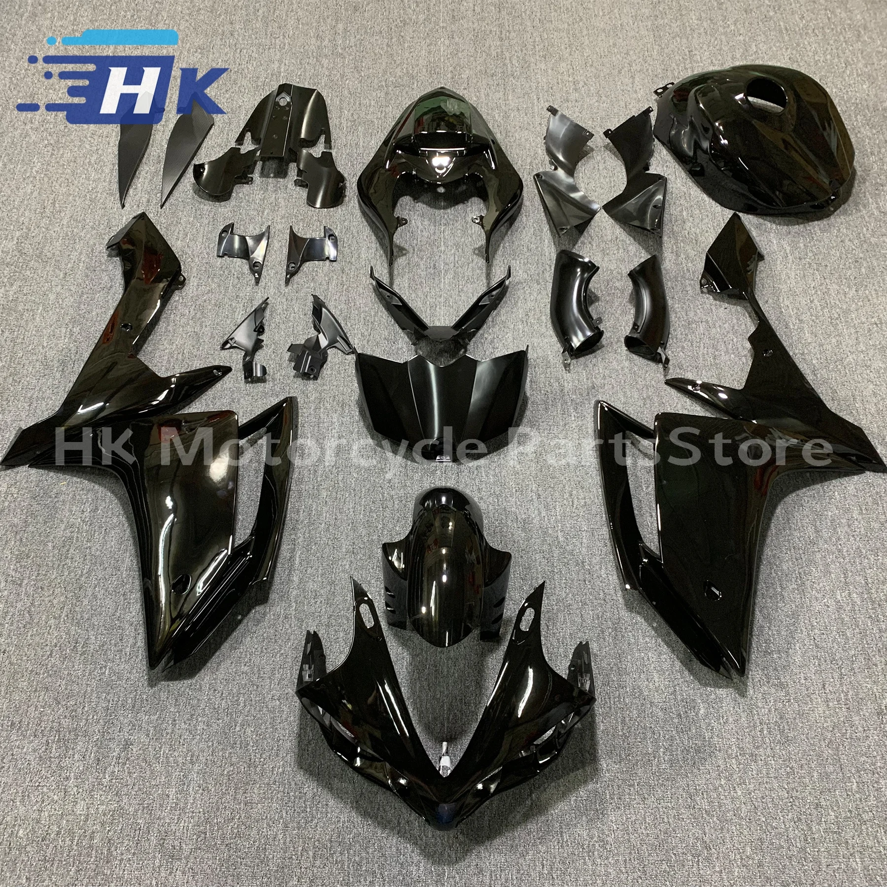 

Полный комплект обтекателей для мотоцикла, подходящий для Yamaha YZF YZFR1 07 08 R1 2007 2008, комплект кузова, обтекатели из АБС-пластика, комплекты кузова