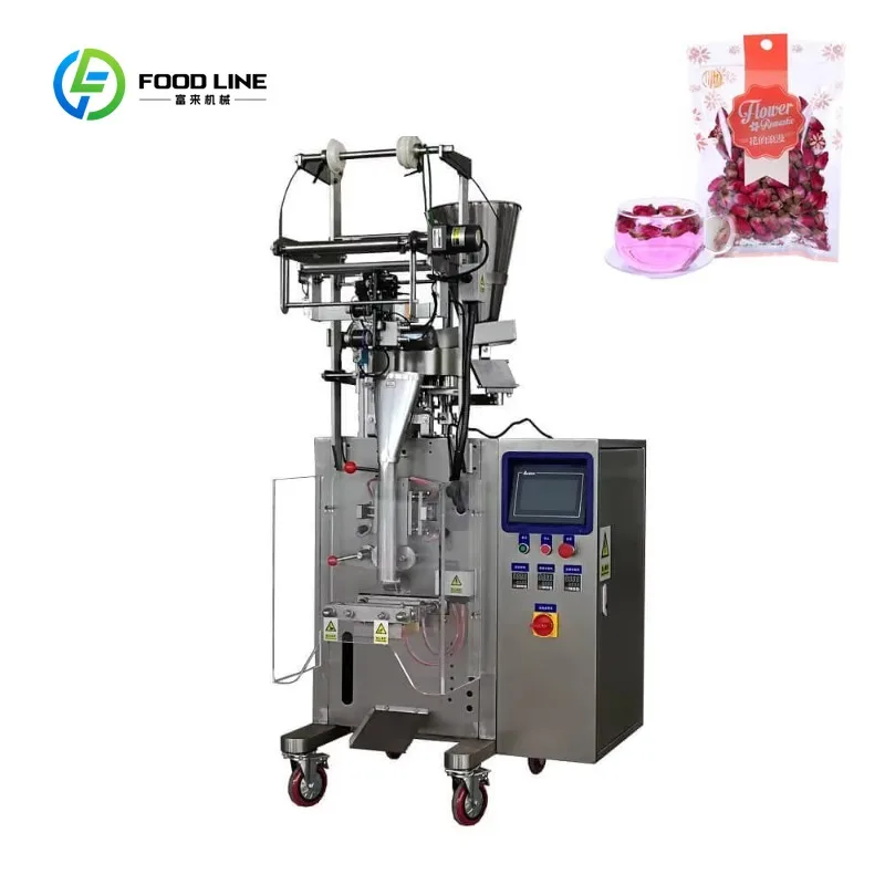 Customized Automatic Vertical Packaging Machine Multi-Function for Tea Coffee Sugar Milk Powder Bag Wrapping Paper Film Pouches