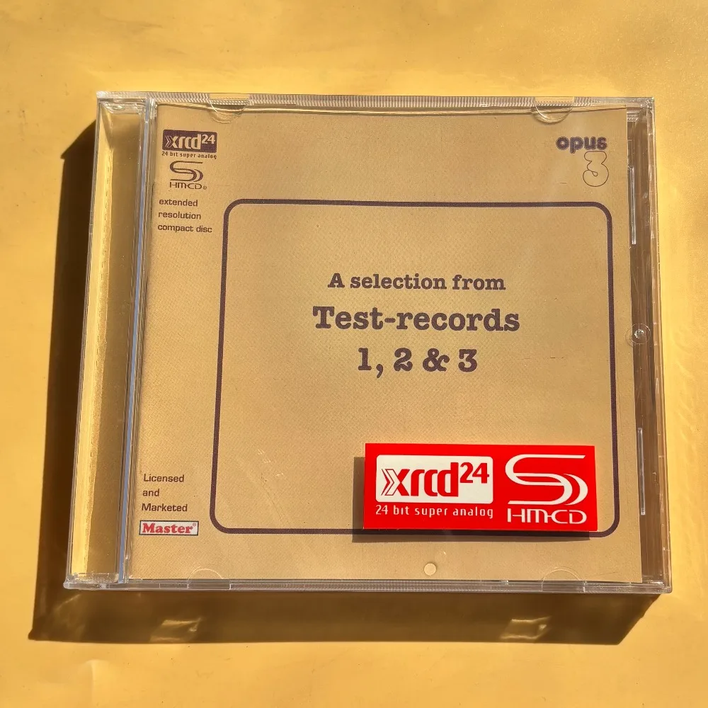 Opus 3 Test Records 1 2 & 3 CD Audiophile HiFi System Test Disc Jazz Classical Reference Recording In Stock