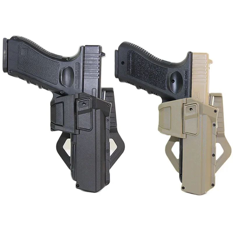 Tactical Quick ReleasGun Holster for Glock 17 Gen 1-4  Pistol Holster Polymer Gun Case Accessoires