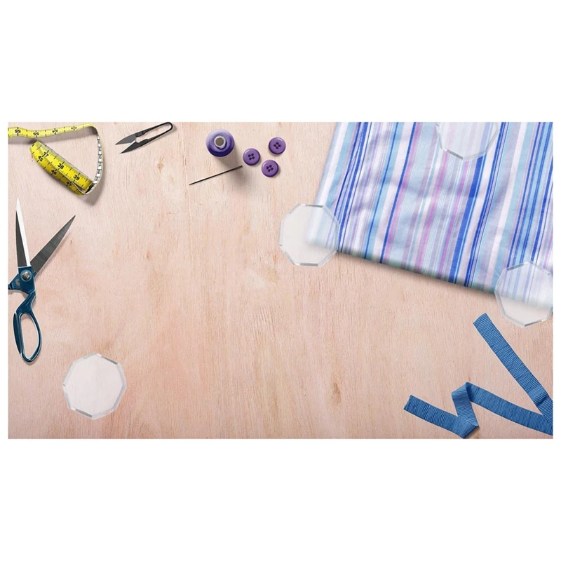 Pesos de patrón de vidrio para costura, costura de tela, fabricación de patrones de costura, corte de muestras, 5 piezas