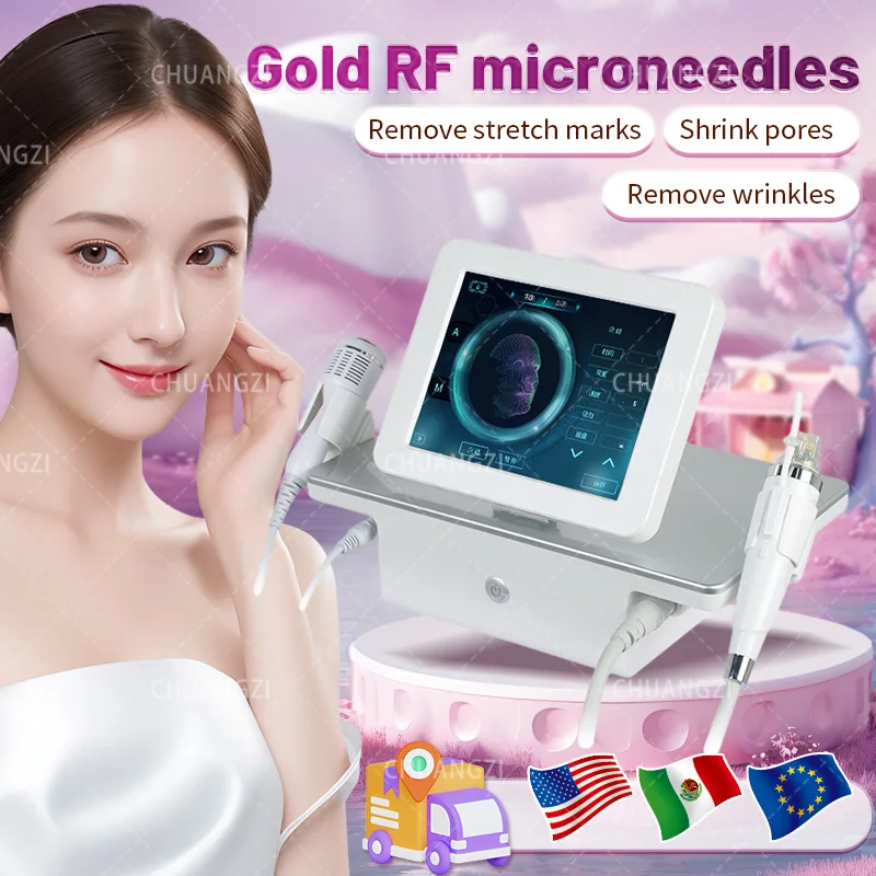 

2024 Fractional Frequency Micro Beauty Machine For Stretch Mark Scar Acne Remove Face Lifting Body Treatment 4