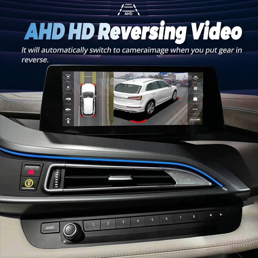 10.25inch Snapdragon 665 Android Screen For BMW I8 I12 2013-2024 NBT EVO Car Radio Multimedia Player Auto Carplay GPS Navigation