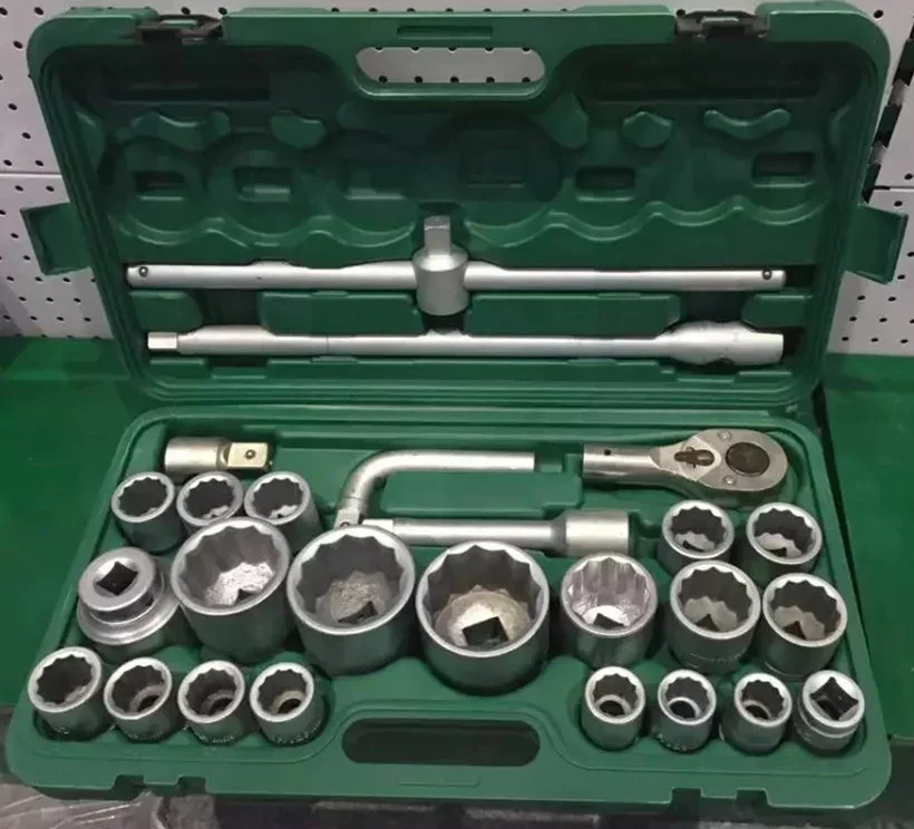 3/4 Sleeve Wrench Set 26 Pcs CR-MO Drive Socket Set