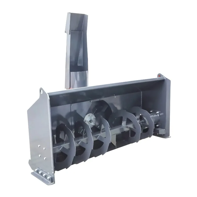 HCN Best Quality Snow-cleaning Equipment Snow Blower with Best Price for Skid Steer Loader Long- and Short-range Baiting Buckets