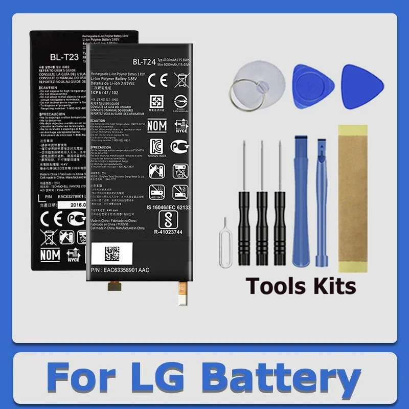 XDOU New BL-T37 BL-T30 BL-45F1F BL-T23 BL-T24 BL-T28 BL-S3 Battery for LG V40 k8 K4 K3 M160 K220 ThinQ Q710 Q8 2018 Version