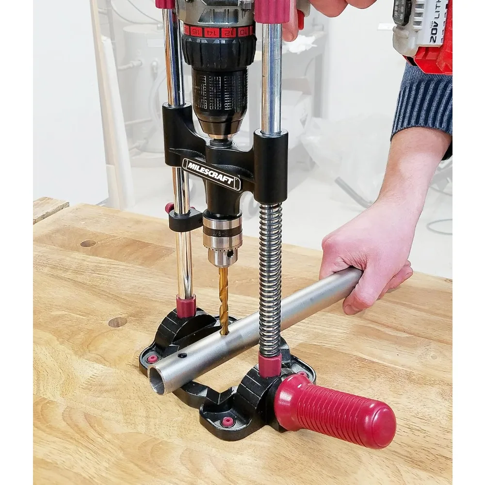 

US Shipped Adjustable Portable Drill Guide Jig Attachment for Angled and Straight Holes with 3/8” Chuck