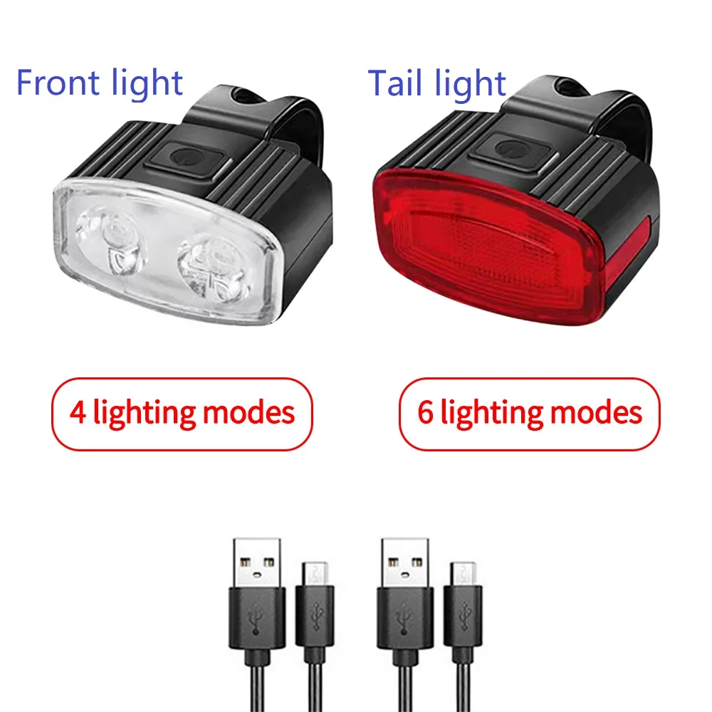 

Предупреждающий световой сигнал для ночной езды, задний фонарь для мотоцикла с USB-аккумулятором, задний фонарь для велосипеда, лампа для велосипеда, аксессуар для велосипеда