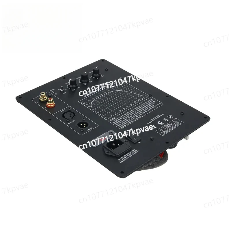 Wishcolor Subwoofer Board Plate Amplifier Ethics Sound 350W Closed & Phase-Inverted Subwoofers