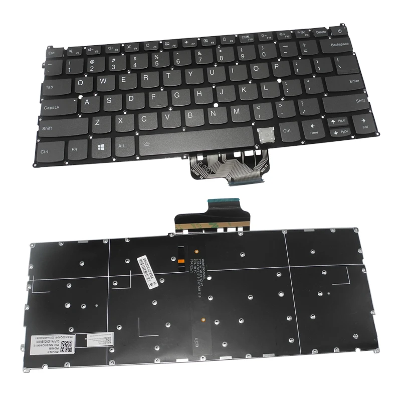 

Английская клавиатура для ноутбука Lenovo IdeaPad 720S-13 720S-13IKB 720S-13ARR SN20N04471 SG-88310-XAA 13 дюймов с подсветкой