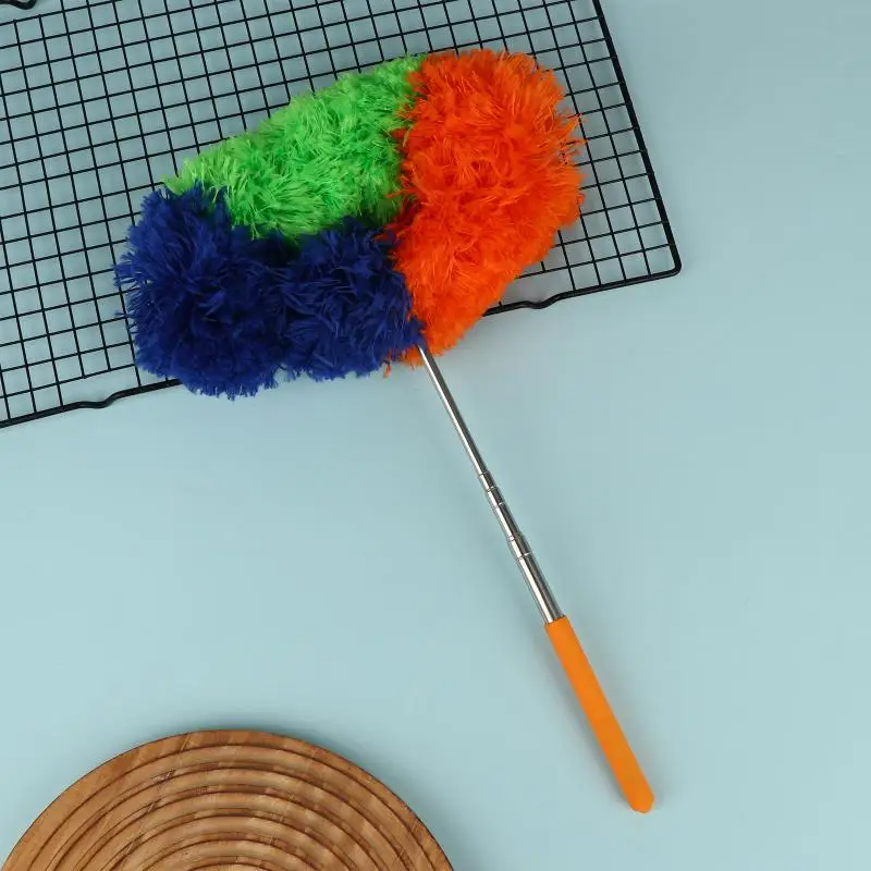 Ceiling Fan Cleaner Duster With Extension Pole Dust Removal Brush Removable Ceiling And Fan Duster Ceiling Fan Cleaning Tool