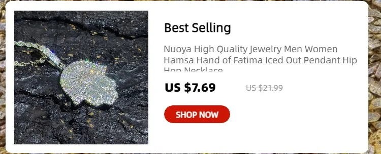 Nuoya Moissanite Cuban Chain 8mm 2 Rows Prong Iced Out VVS1 Stainless Steel Cuban Necklace Spring Clasp Bracelet Fine Jewelry
