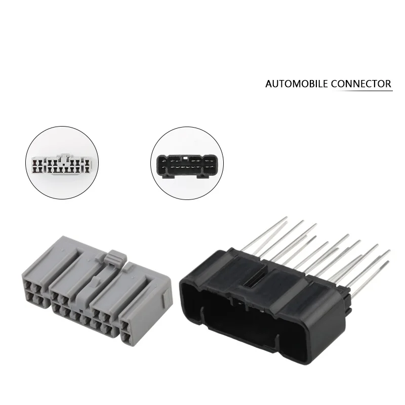 50 Set Domestic automobile wiring harness connector 16-hole straight needle socket plug DJ7161-2.2-11/21