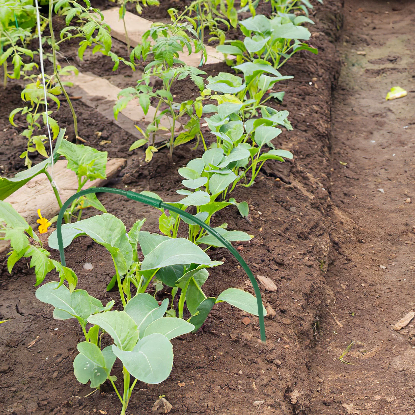 

4 комплекта, 40x42 см, обручи для теплицы, защитный чехол для растений, приподнятая кровать, устойчивая к ржавчине, прочная опорная рама для сада, антифриз, балкон