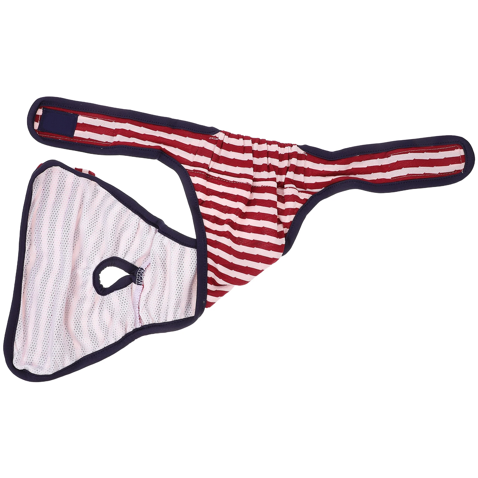 

1Pcs Pet Diaper Dog Female Physiological Pants Menstruation Puppy Sanitary Underwear Stripe Pattern Pet Diapers