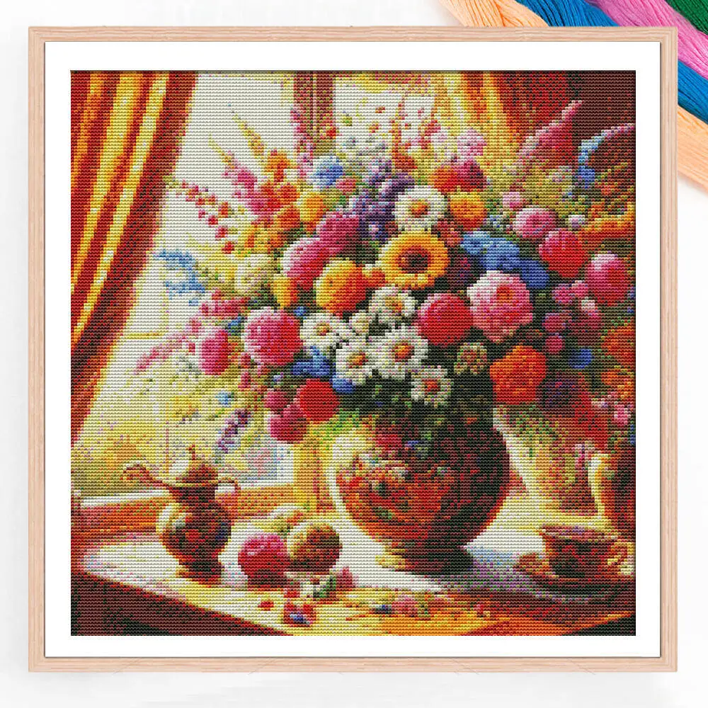 Cross Stitch Poppy … - image