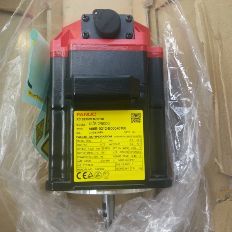 

Fanuc A06B-0212-B000 # Серводвигатель 0100 протестирован, быстрая доставка