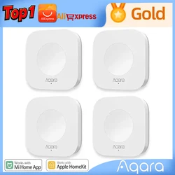 Akara sensörü akıllı kablosuz Mini anahtarı anahtar Zigbee bağlantısı uzaktan bir anahtar kontrol düğmesi ev güvenlik Mihome Homekit