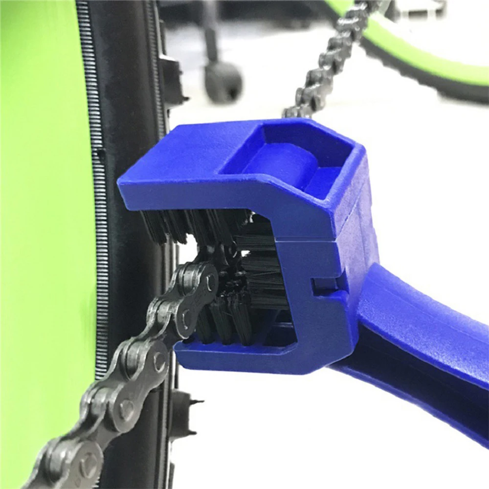 Motorcycle Chain Cleaning Brush Tool Multi-purpose Double-headed For YAMAHA FZ8 FZ6 XSR700 XSR900 XSR 900 XV950 XV 250 950 view 6