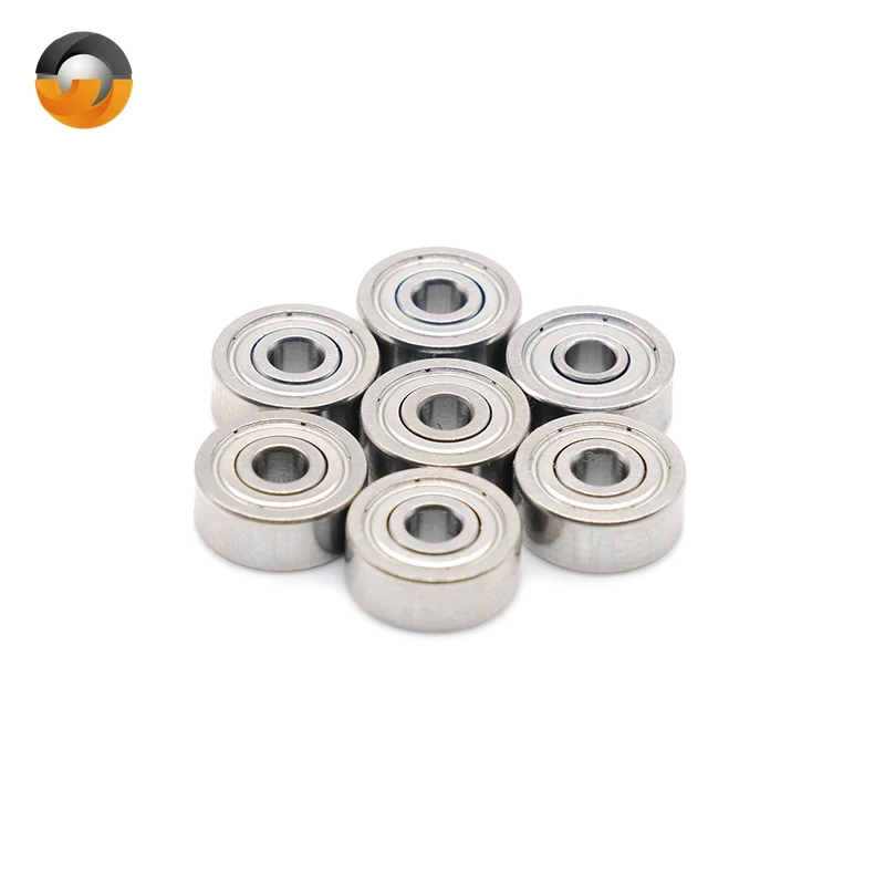 10Pcs 624ZZ 4x13x5 mm ABEC-7 Miniature Bearing Steel Ball Bearing