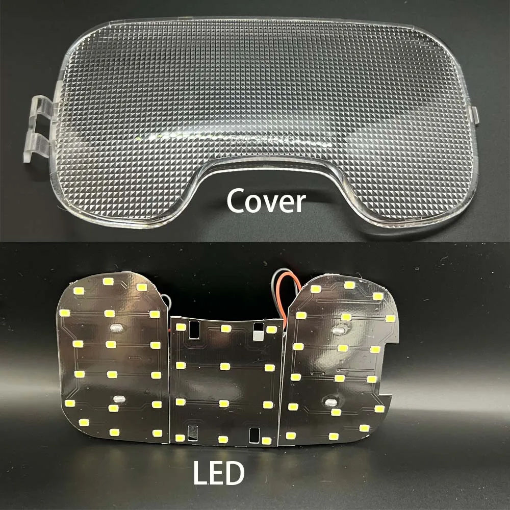 1 unidad de luces LED de lectura interiores tipo domo para Dodge Dakota 2004-2011 y Dodge Durango 2004-2008 OEM # 1AN73BD1AB