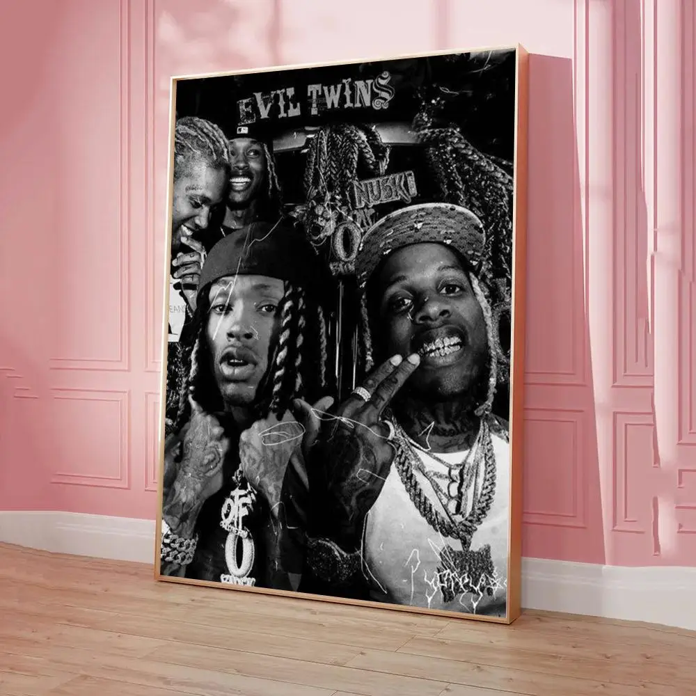 K-King Rapper Von Poster Sticky Posters Retro Kraft Paper Sticker DIY Room Bar Cafe Aesthetic Art Wall Painting